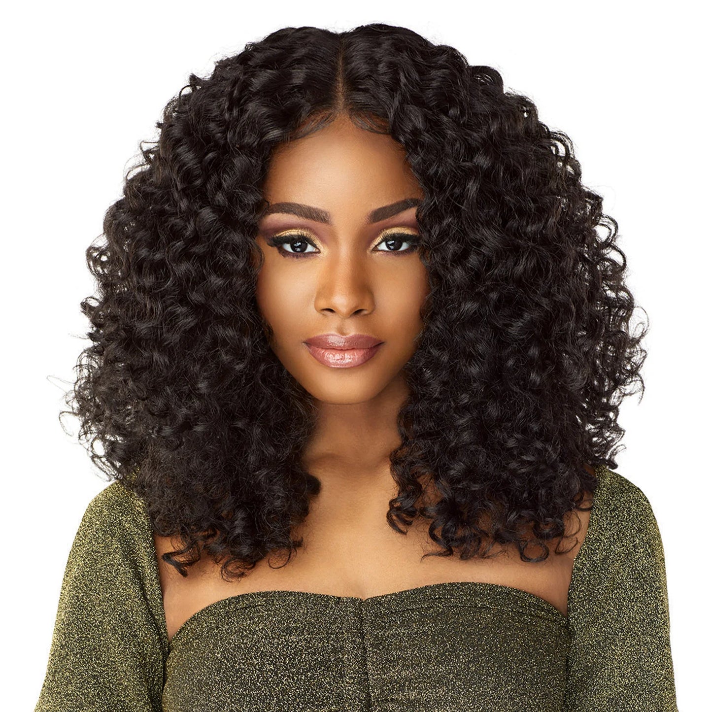 Sensationnel Butta Lace HD Lace Front Wig Unit 5 – Tight Deep Curls, Pre-Plucked, Natural Look, Heat Safe Synthetic