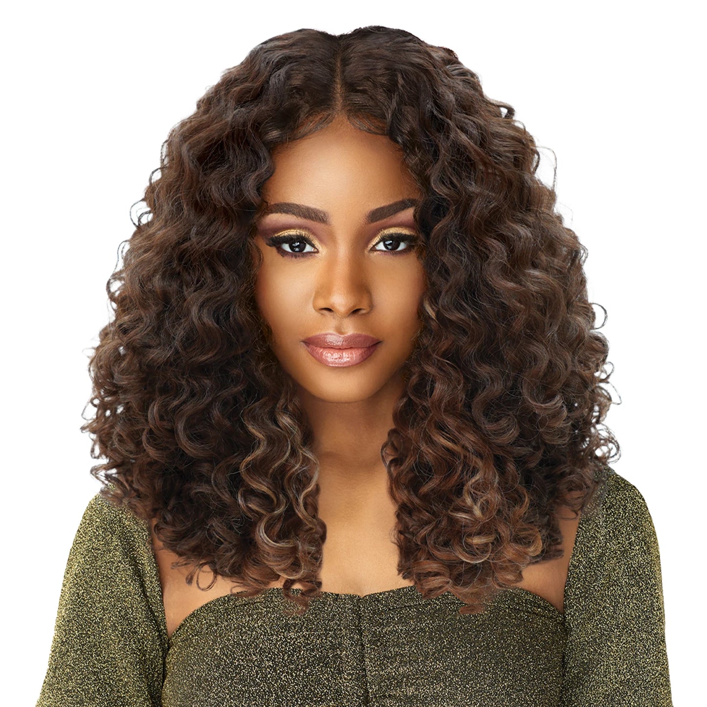 Sensationnel Butta Lace HD Lace Front Wig Unit 5 – Tight Deep Curls, Pre-Plucked, Natural Look, Heat Safe Synthetic