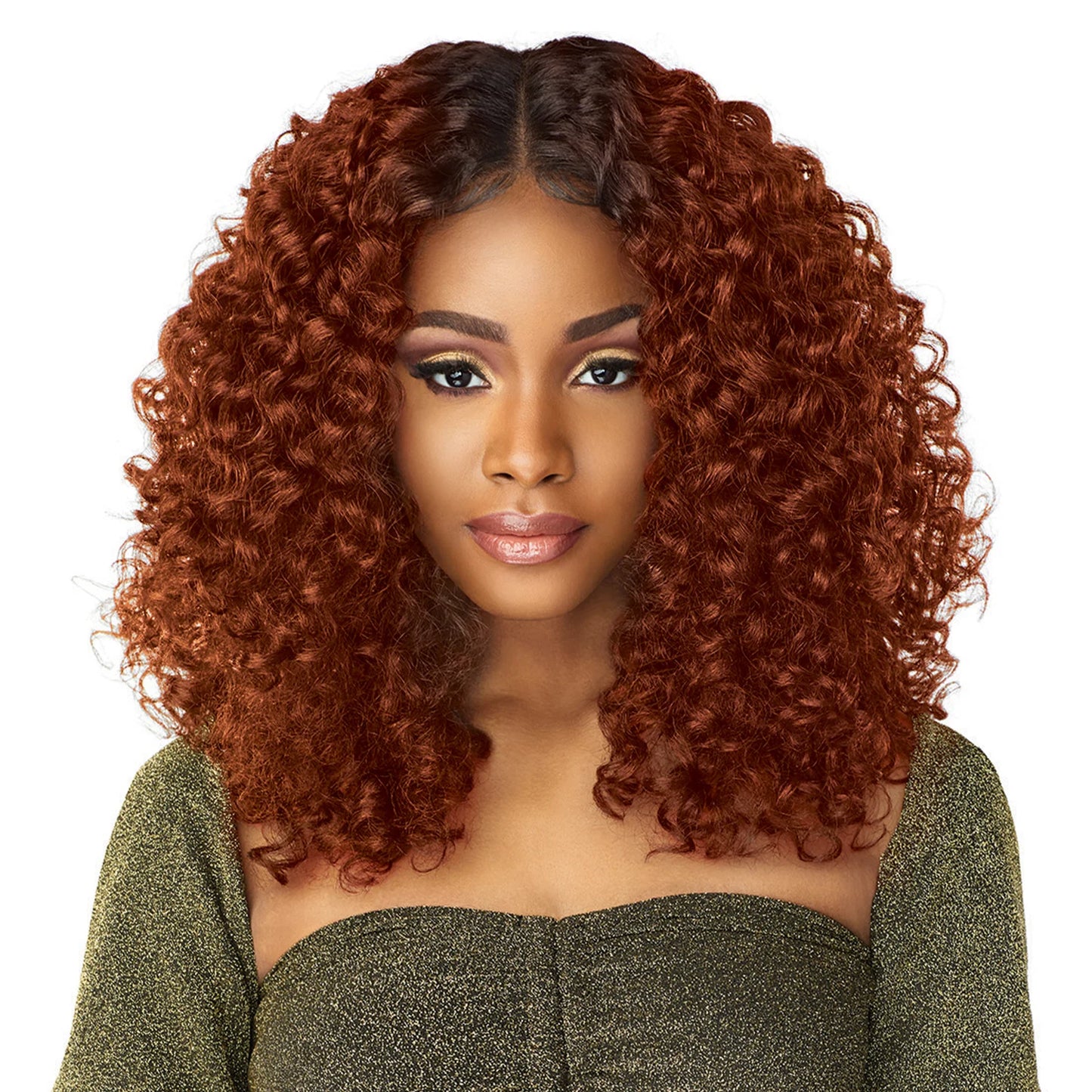 Sensationnel Butta Lace HD Lace Front Wig Unit 5 – Tight Deep Curls, Pre-Plucked, Natural Look, Heat Safe Synthetic