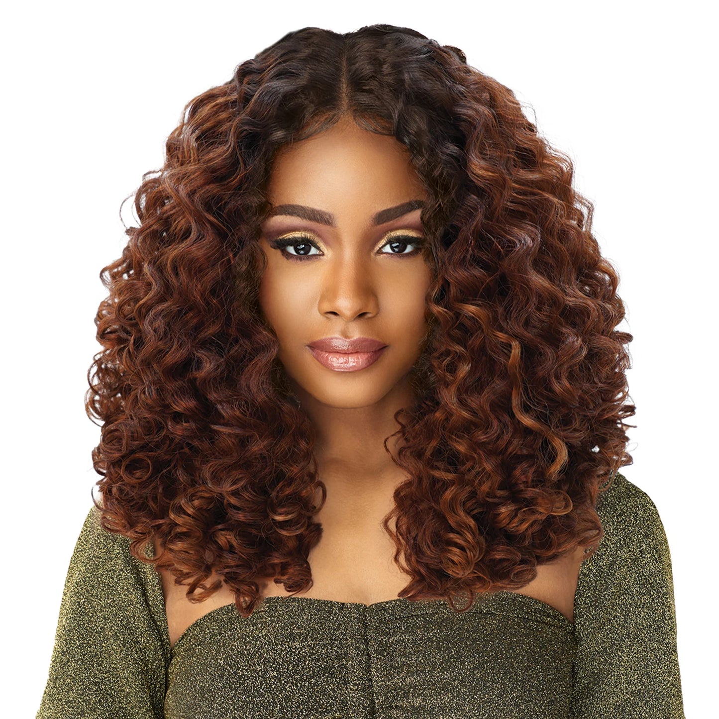 Sensationnel Butta Lace HD Lace Front Wig Unit 5 – Tight Deep Curls, Pre-Plucked, Natural Look, Heat Safe Synthetic
