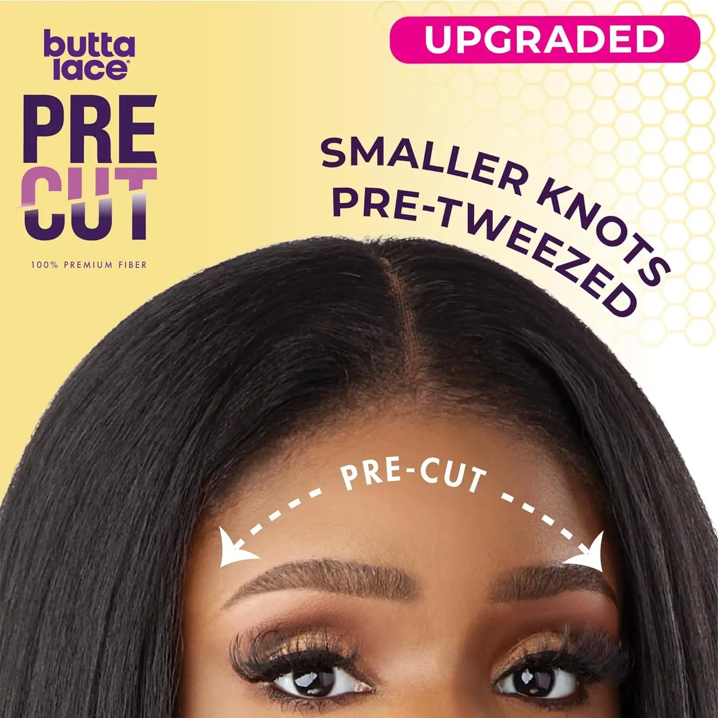 Sensationnel Butta Pre-Cut HD Lace Front Wig Glueless Unit 2 - Long, Soft HD Lace, Natural Look, Ready-to-Wear Comfort