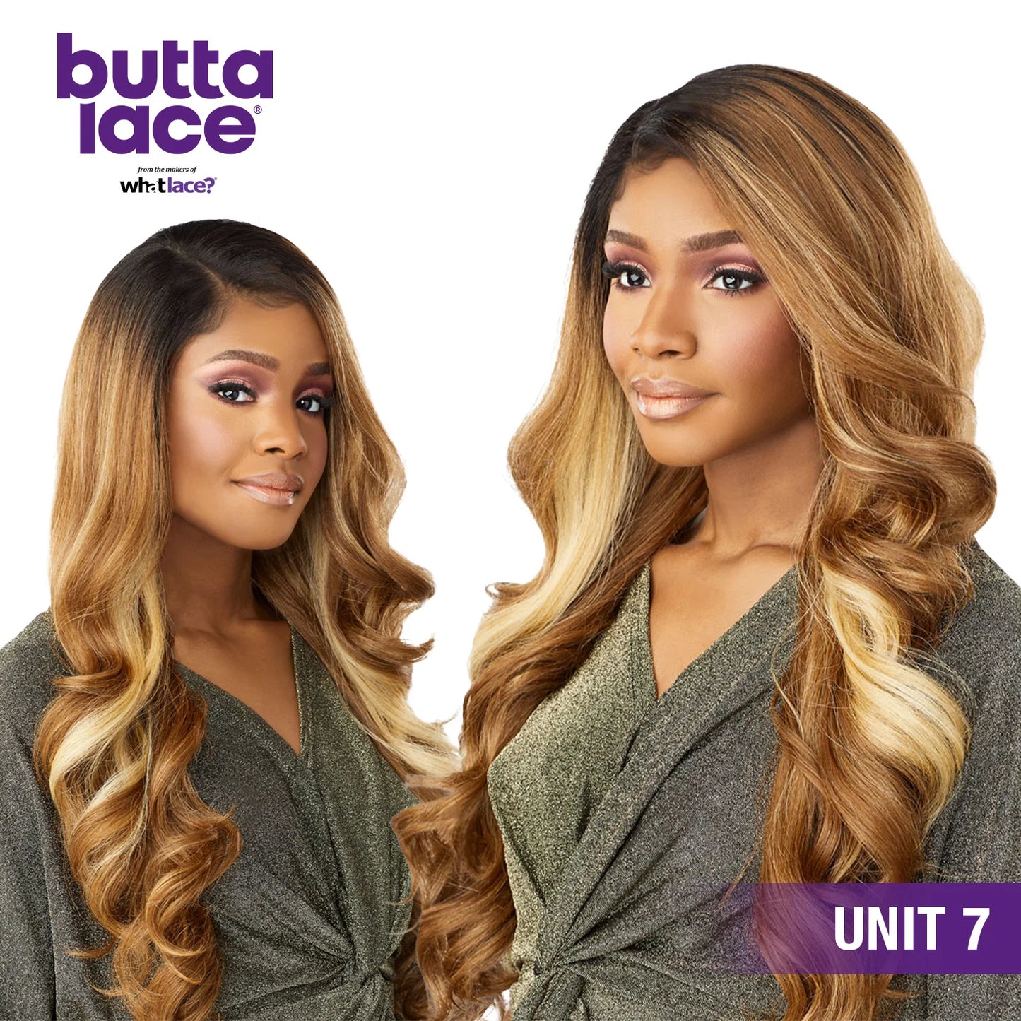 Sensationnel Butta Lace HD Lace Front Wig Unit 7 - Long, Soft Waves, Natural Look, Easy to Style