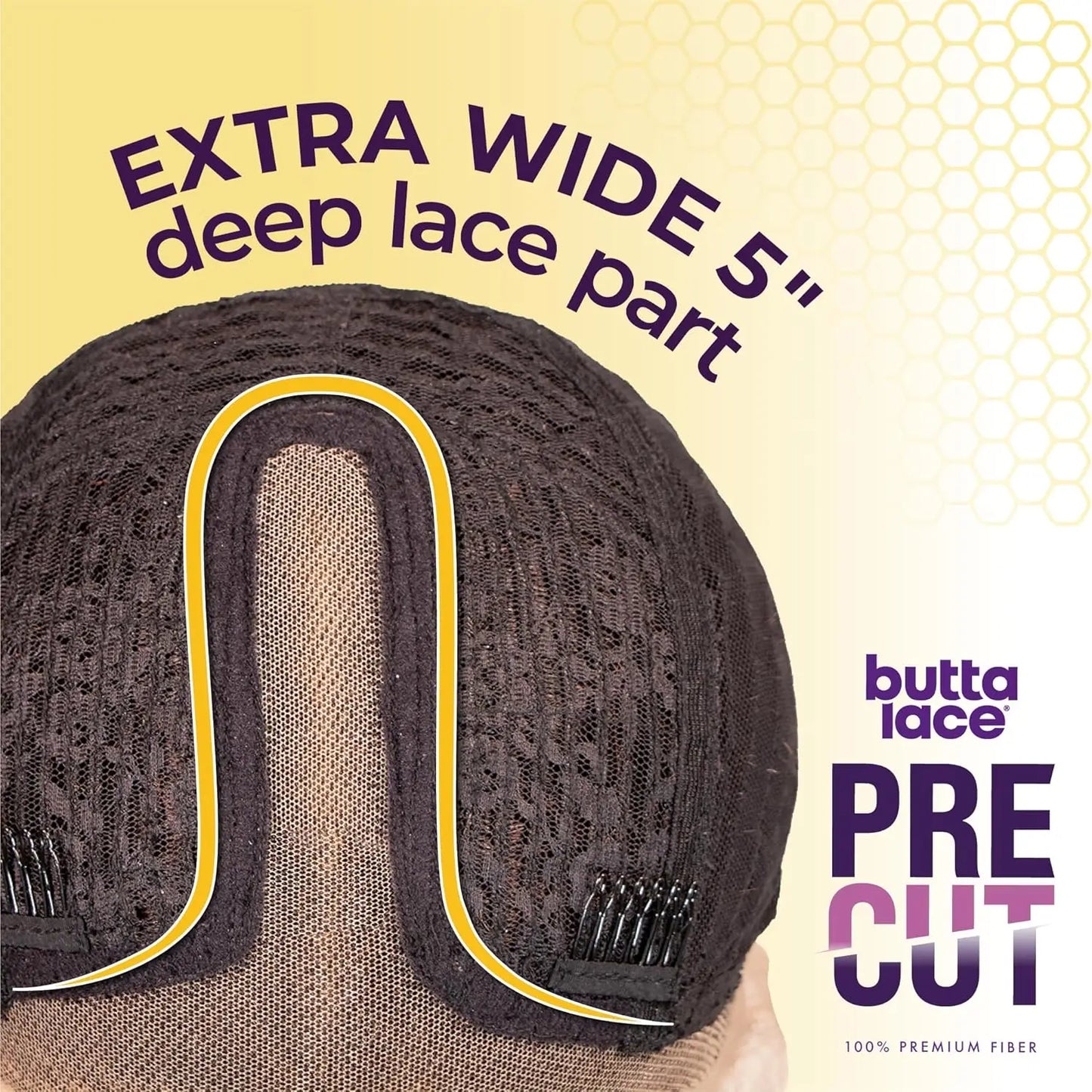 Sensationnel Butta Pre-Cut HD Lace Front Wig Glueless Unit 2 - Long, Soft HD Lace, Natural Look, Ready-to-Wear Comfort